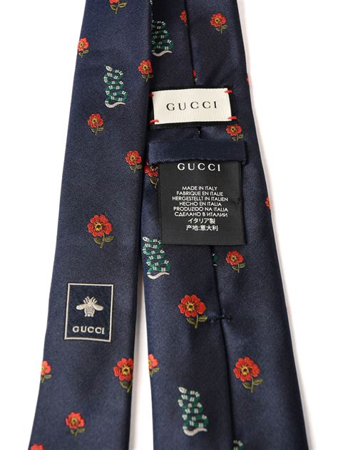 gucci flower tie|Gucci tie snake.